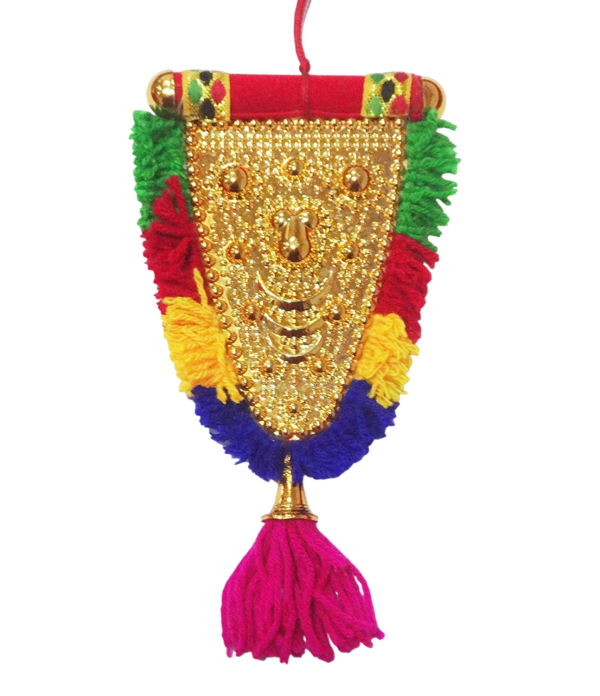 Traditional Kerala Nettipattam Wall Hanging